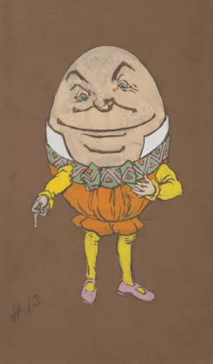 Humpty Dumpty by William Penhallow Henderson Oil Painting