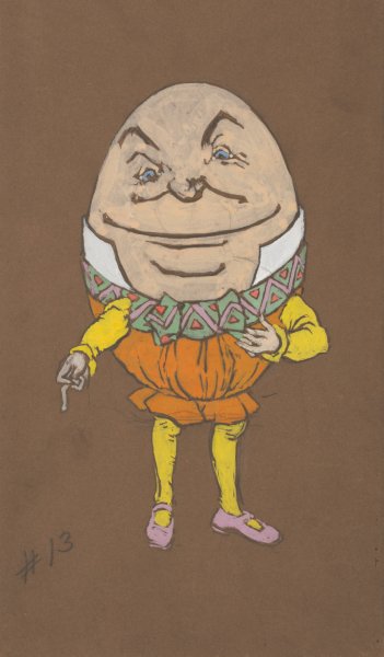 Humpty Dumpty  by William Penhallow Henderson - Hand-Painted Oil Painting Reproduction