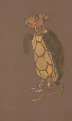 Mock Turtle by William Penhallow Henderson Oil Painting