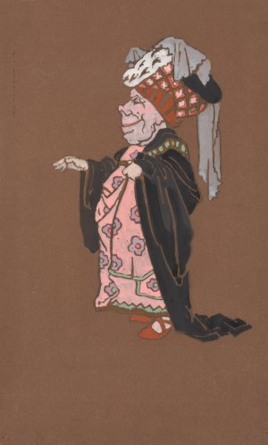Ugly Duchess by William Penhallow Henderson Oil Painting