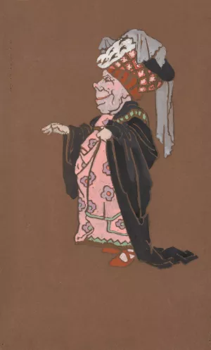 Ugly Duchess by William Penhallow Henderson Oil Painting