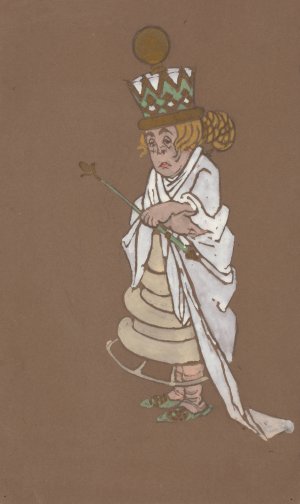 White Queen by William Penhallow Henderson Oil Painting