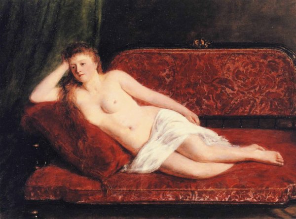 Main Product Photo of After the Bath Painting by William Powell Frith