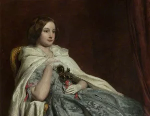 At the Opera by William Powell Frith Oil Painting