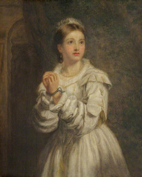 Bianca by William Powell Frith - Hand-Painted Oil Painting Reproduction
