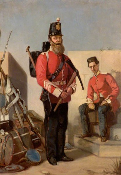 Main Product Photo of Cheshire Regiment of Foot Pioneer Painting by William Powell Frith