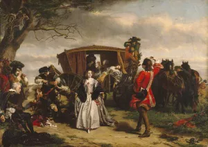 Claude Duval Oil painting by William Powell Frith