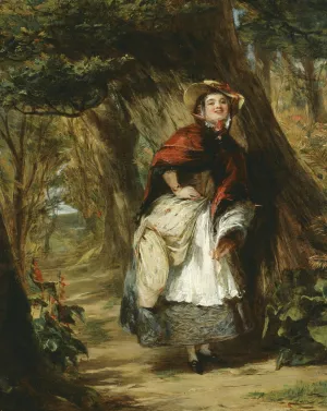 Dolly Varden by William Powell Frith Oil Painting
