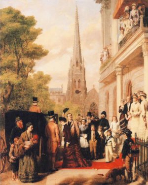 For Better, For Worse by William Powell Frith Oil Painting