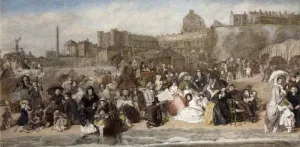 Life At The Seaside, Ramsgate Sands Oil painting by William Powell Frith