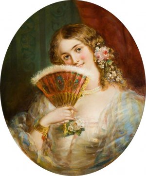 Portrait of a Lady with a Fan