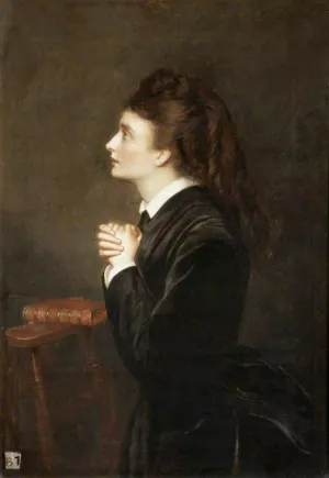 Prayer by William Powell Frith Oil Painting