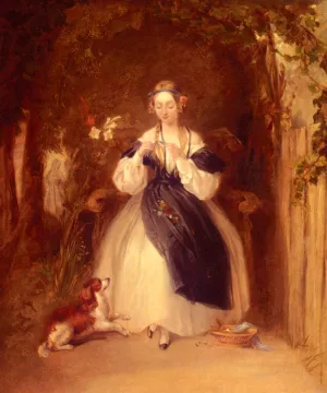 The Ardour Oil painting by William Powell Frith