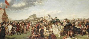 The Derby Day by William Powell Frith Oil Painting