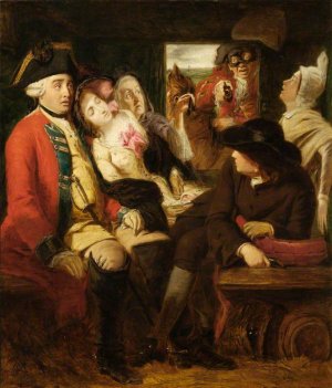 The Highwayman by William Powell Frith Oil Painting