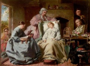 The Invalid by William Powell Frith Oil Painting