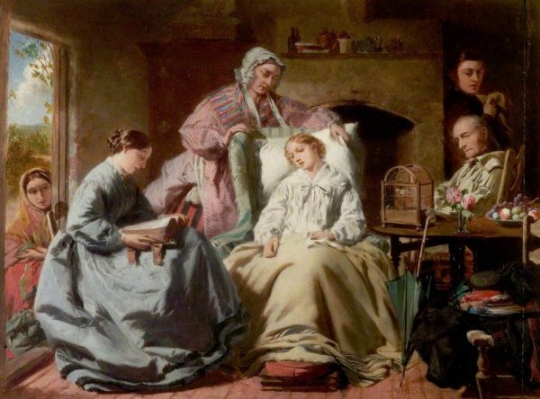 Main Product Photo of The Invalid Painting by William Powell Frith