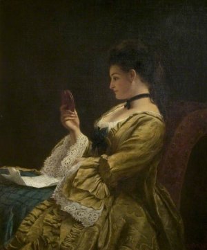 The Miniature by William Powell Frith Oil Painting