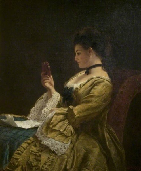 Main Product Photo of The Miniature Painting by William Powell Frith