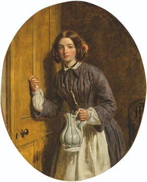 The Morning Call by William Powell Frith Oil Painting