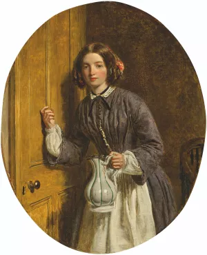 The Morning Call by William Powell Frith Oil Painting