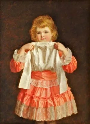The New Frock by William Powell Frith Oil Painting