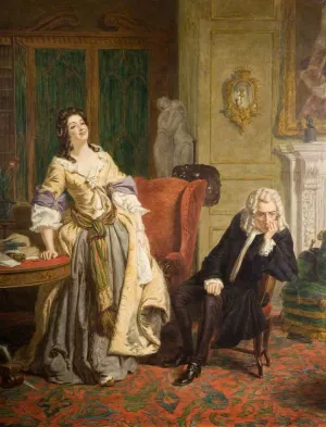 The Rejected Poet by William Powell Frith - Oil Painting Reproduction