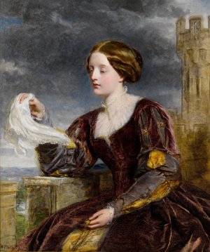 The Signal by William Powell Frith Oil Painting