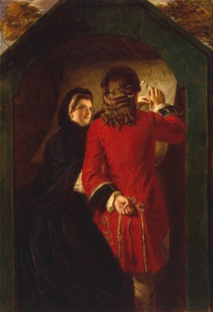 Uncle Toby and the Widow Wadman by William Powell Frith Oil Painting