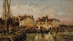 Brittany Coast by William Preston Phelps Oil Painting