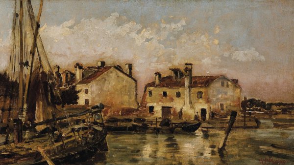 Brittany Coast by William Preston Phelps - Hand-Painted Oil Painting Reproduction