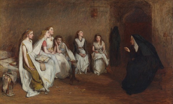 The Story of a Life by William Quiller Orchardson - Hand-Painted Oil Painting Reproduction