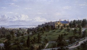 Staten Island by William Rickarby Miller Oil Painting