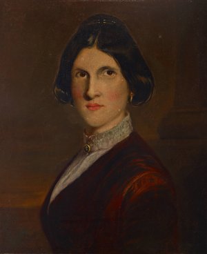 Jane Rimmer by William Rimmer Oil Painting