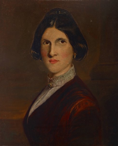 Jane Rimmer  by William Rimmer - Hand-Painted Oil Painting Reproduction