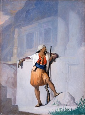 The Sentry by William Rimmer Oil Painting