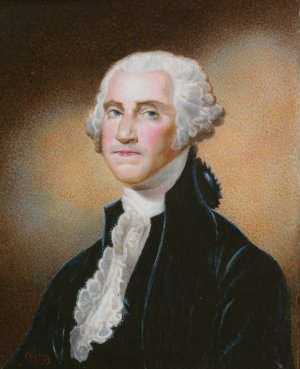 George Washington by William Russell Birch Oil Painting