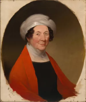Dolley Madison by William S. Elwell Oil Painting