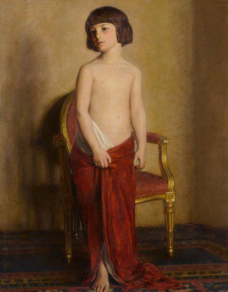 Main Product Photo of A Statuette  Painting by William Sergeant Kendall
