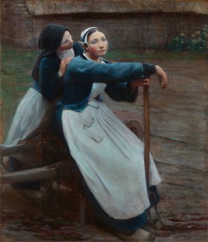 Desirs by William Sergeant Kendall Oil Painting