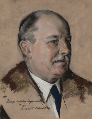 George Dudley Seymour by William Sergeant Kendall Oil Painting