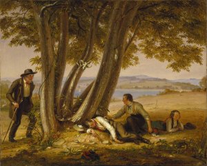 Caught Napping by William Sidney Mount Oil Painting