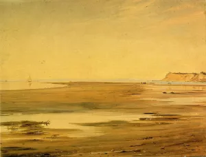 Crane Neck Across the Marsh by William Sidney Mount Oil Painting