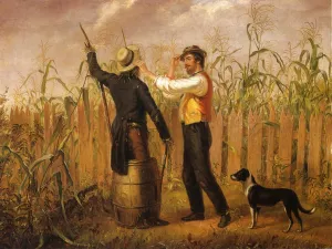 Fair Exchange, No Robbery by William Sidney Mount - Oil Painting Reproduction