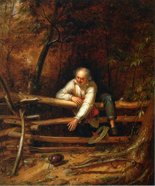 Loss and Gain by William Sidney Mount - Hand-Painted Oil Painting Reproduction