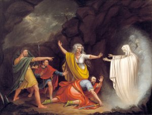 Saul and the Witch of Endor by William Sidney Mount Oil Painting