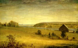 Thomas Strongs House, Setauket, Long Island by William Sidney Mount Oil Painting