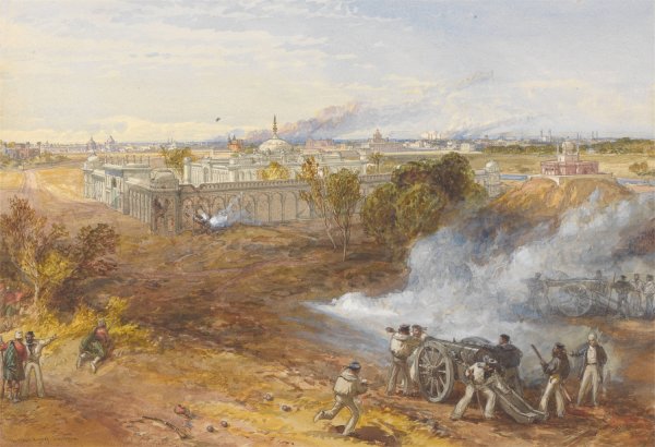The Shah Nujeef  by William Simpson - Hand-Painted Oil Painting Reproduction