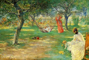 Mid-Summer, East Hampton, New York by William St. John Harper - Oil Painting Reproduction