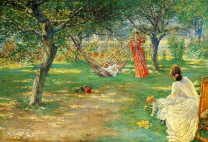 Mid-Summer, East Hampton, New York by William St. John Harper Oil Painting